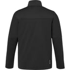 Joris Recycled Waterproof Softshell Jacket for Men Transfer - Black - Back