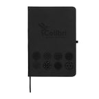 Journal with a Fidget Design - Black - Debossing