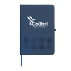 Journal with a Fidget Design - Navy - Silk Screen