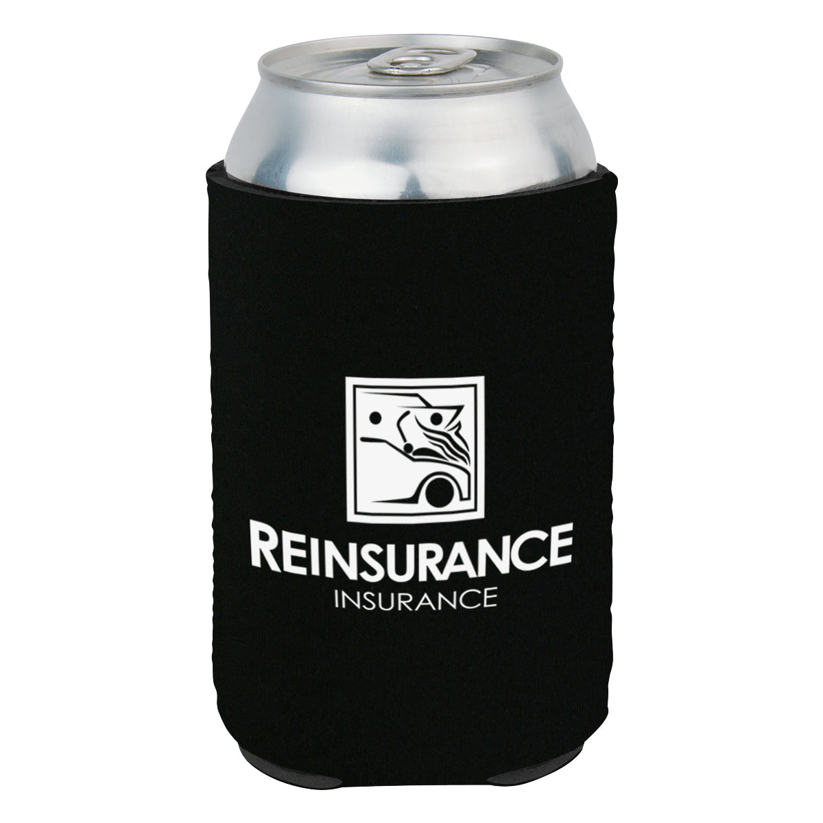 Kan Cooler in Neoprene - Black - Silk Screen