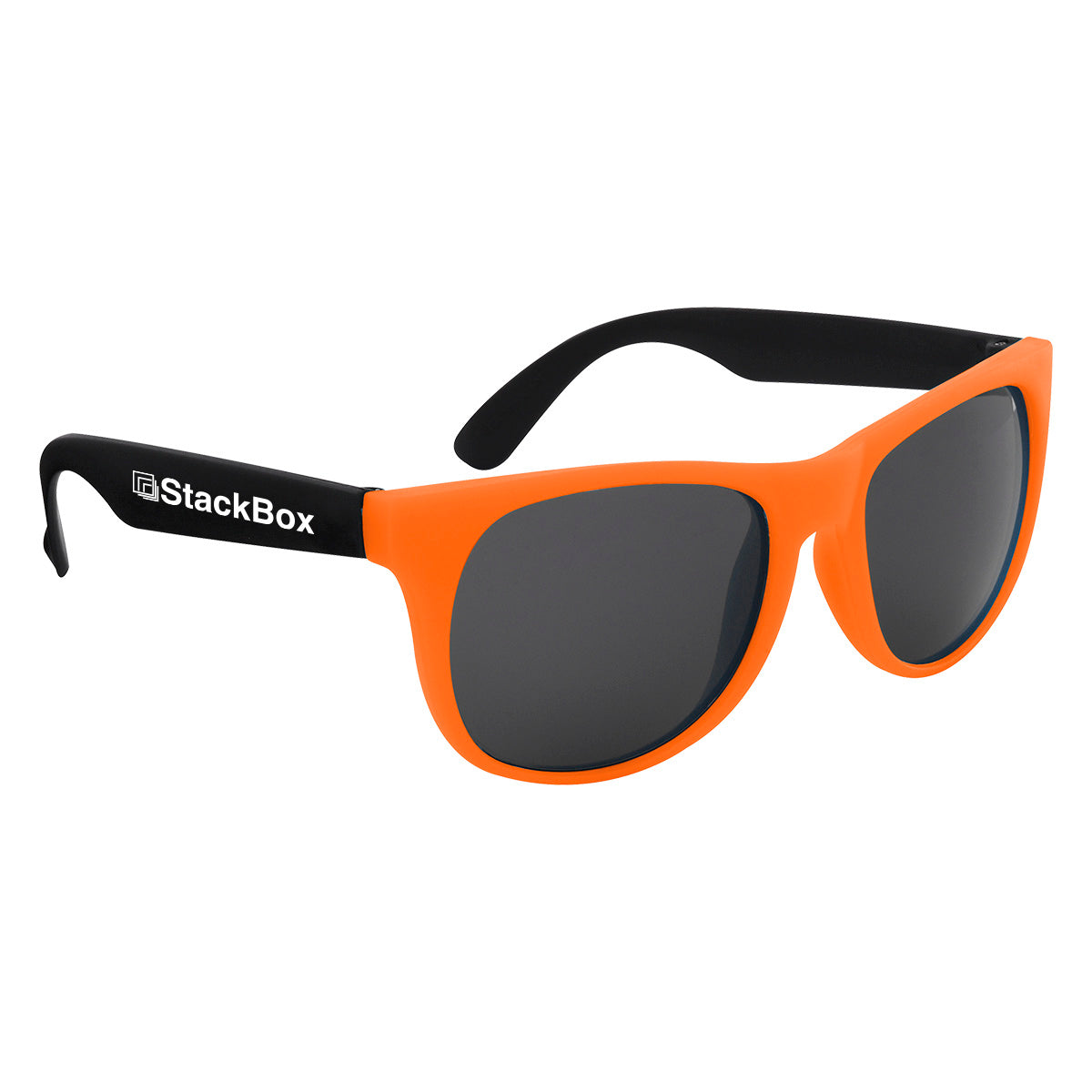 Kapowski Sunglasses, Rubberized - Orange - Silk Screen