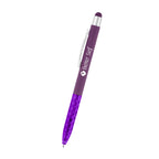 Kelsey Stylus Pen in Recycled Aluminum - Purple - Silk Screen