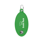Keychain That Fidgets - Green - Silk Screen