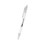 Kinsley Pen in Recycled ABS - White - Silk Screen