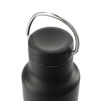 Klean Kanteen Eco Insulated Classic with Loop Cap, 20 oz Full Color - Black - Right Angle