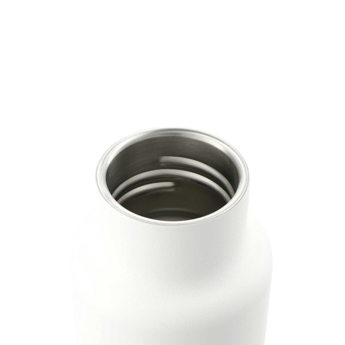 Klean Kanteen Eco Insulated Classic with Loop Cap, 20 oz Full Color - White - Right Angle 2