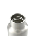Klean Kanteen Eco Insulated Classic with Loop Cap, 20 oz Laser Engraving - Silver - Right Angle 2