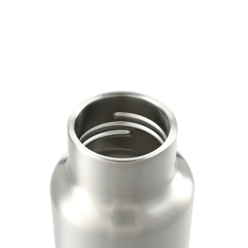 Klean Kanteen Eco Insulated Classic with Loop Cap, 20 oz - Silver - Right Angle 2