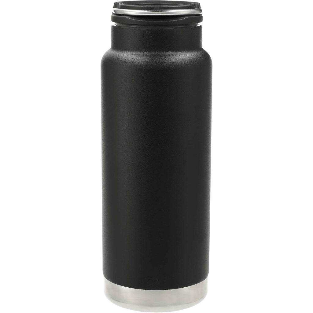 Klean Kanteen Eco TKWide with Loop Cap, 32 oz Full Color - Black - Back