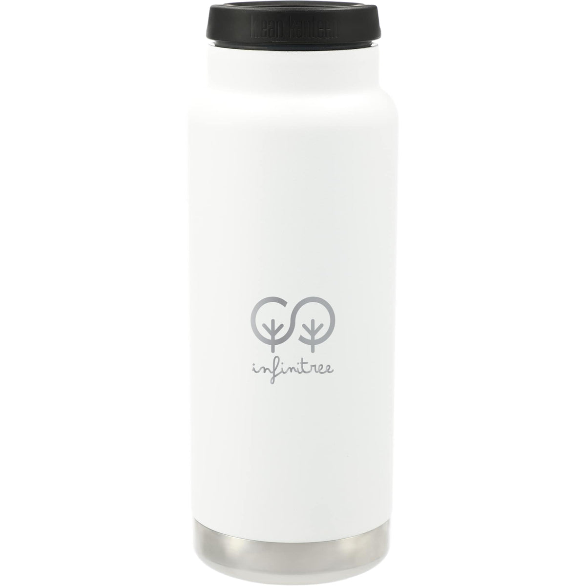 Klean Kanteen Eco TKWide with Loop Cap, 32 oz - White - Front