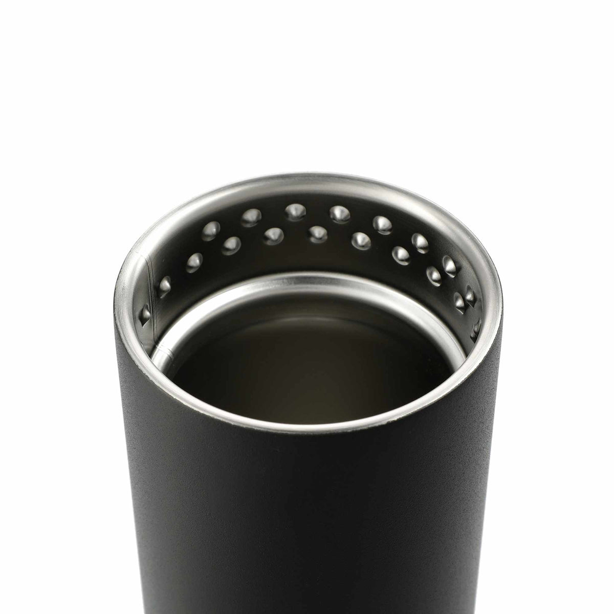 Klean Kanteen Eco TKWide with Straw Twist Cap, 20 oz Laser Engraving - Black - Right Angle 3