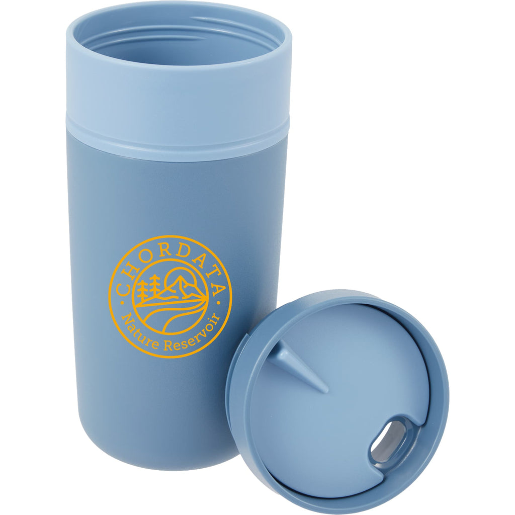 Kona Recycled Tumbler with Swivel Lid, 16 oz - Slate - Detail