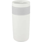 Kona Recycled Tumbler with Swivel Lid, 16 oz - White - Back