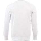 Kruger Fleece Crewneck Sweatshirt for Men Transfer - White - Back Flat