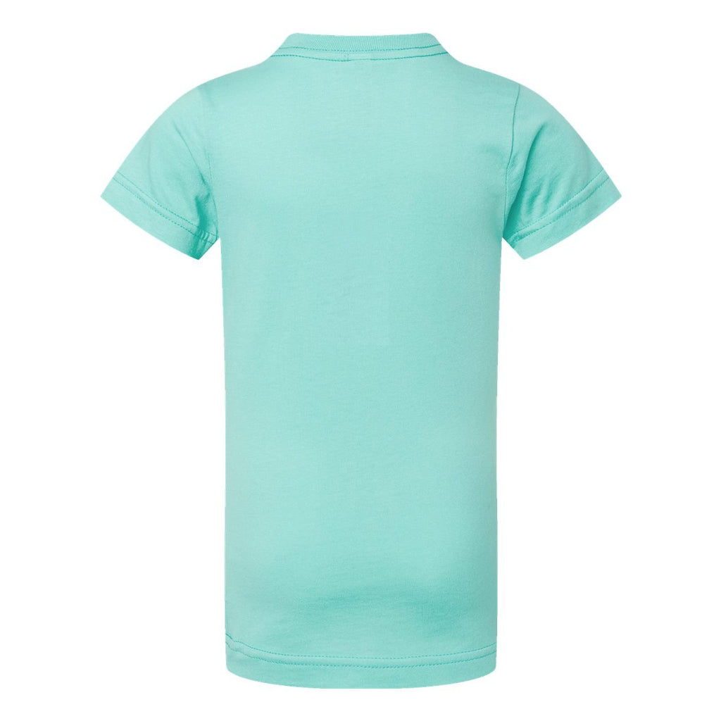 LAT Girls' Fine Jersey Tee - Chill - Back