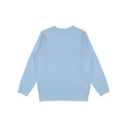 LAT Unisex Elevated Fleece Crewneck Sweatshirt Full Color - Light Blue - Back