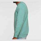 LAT Unisex Elevated Fleece Crewneck Sweatshirt Full Color - Saltwater - On Model Side