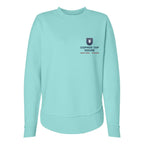 LAT Women's Weekend Crewneck Sweatshirt Full Color - Chill - Front