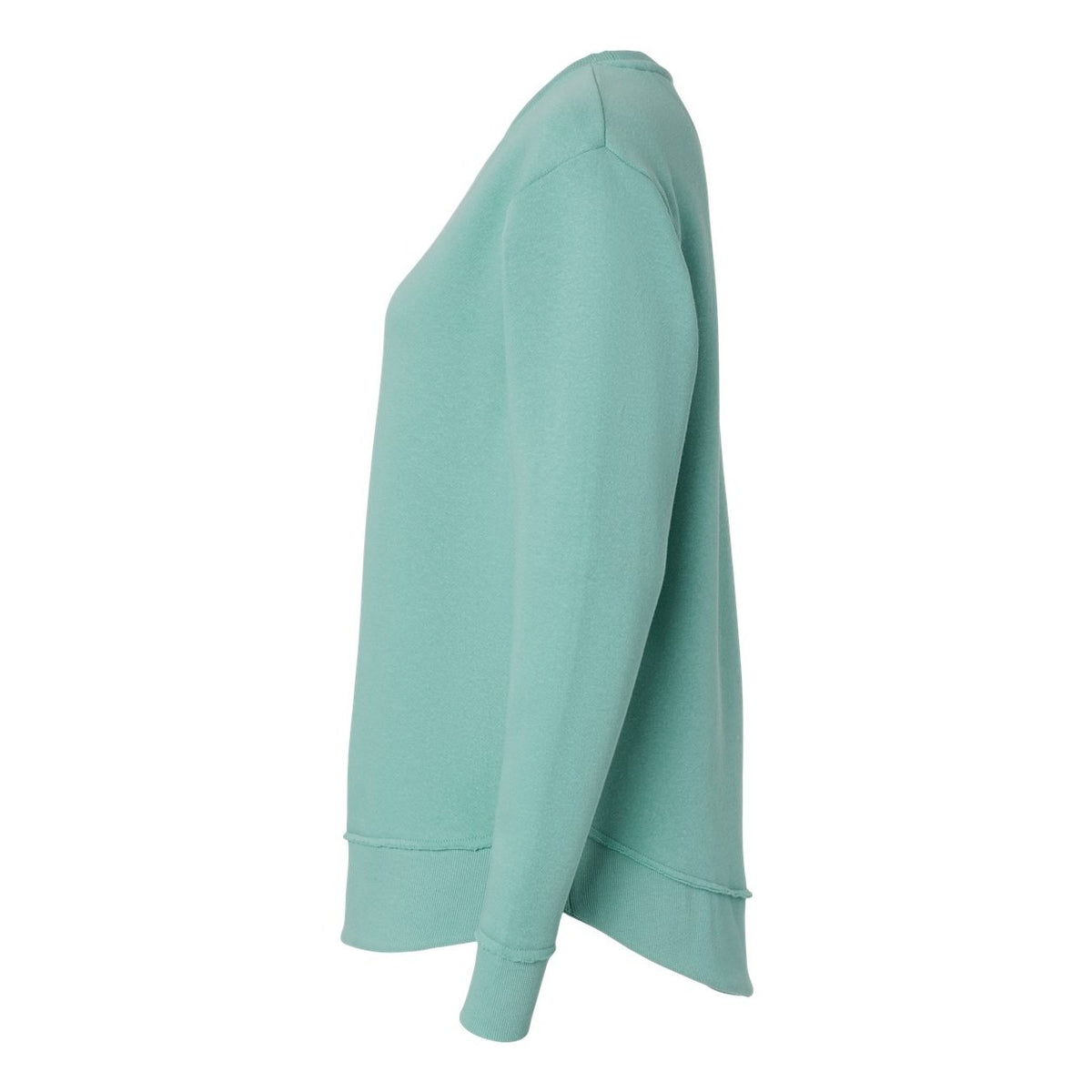 LAT Women's Weekend Crewneck Sweatshirt Full Color - Saltwater - Direct Side