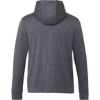 Lavar Eco Knit Pullover Hoodie for Men Embroidery - Heather Dark Charcoal - Back