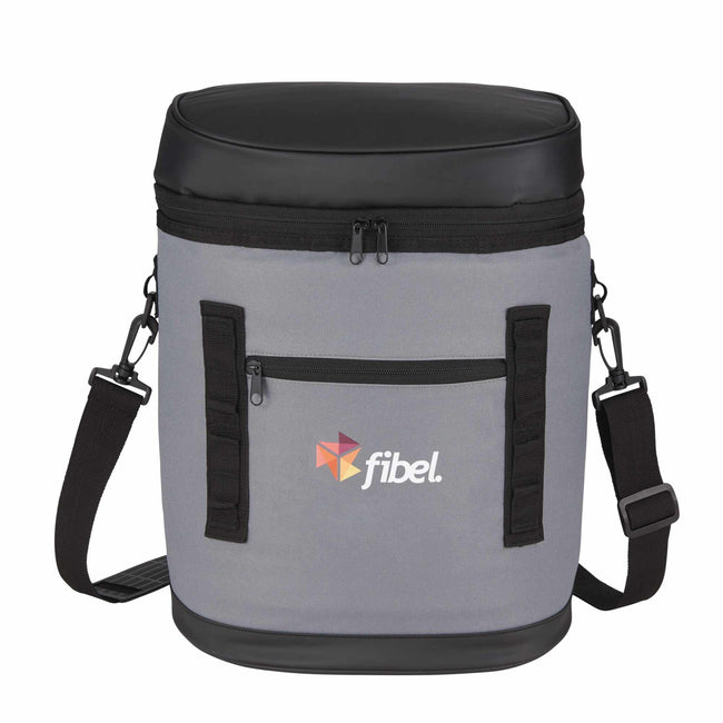 Leakproof Backpack Cooler for 20 Cans Embroidery