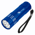LED Flashlight in Aluminum - Blue - Laser