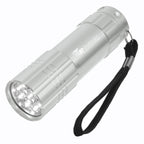 LED Flashlight in Aluminum - Silver - Laser