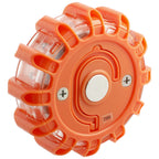LED Roadside Flare with Five Light Modes Transfer - Orange - Left Angle