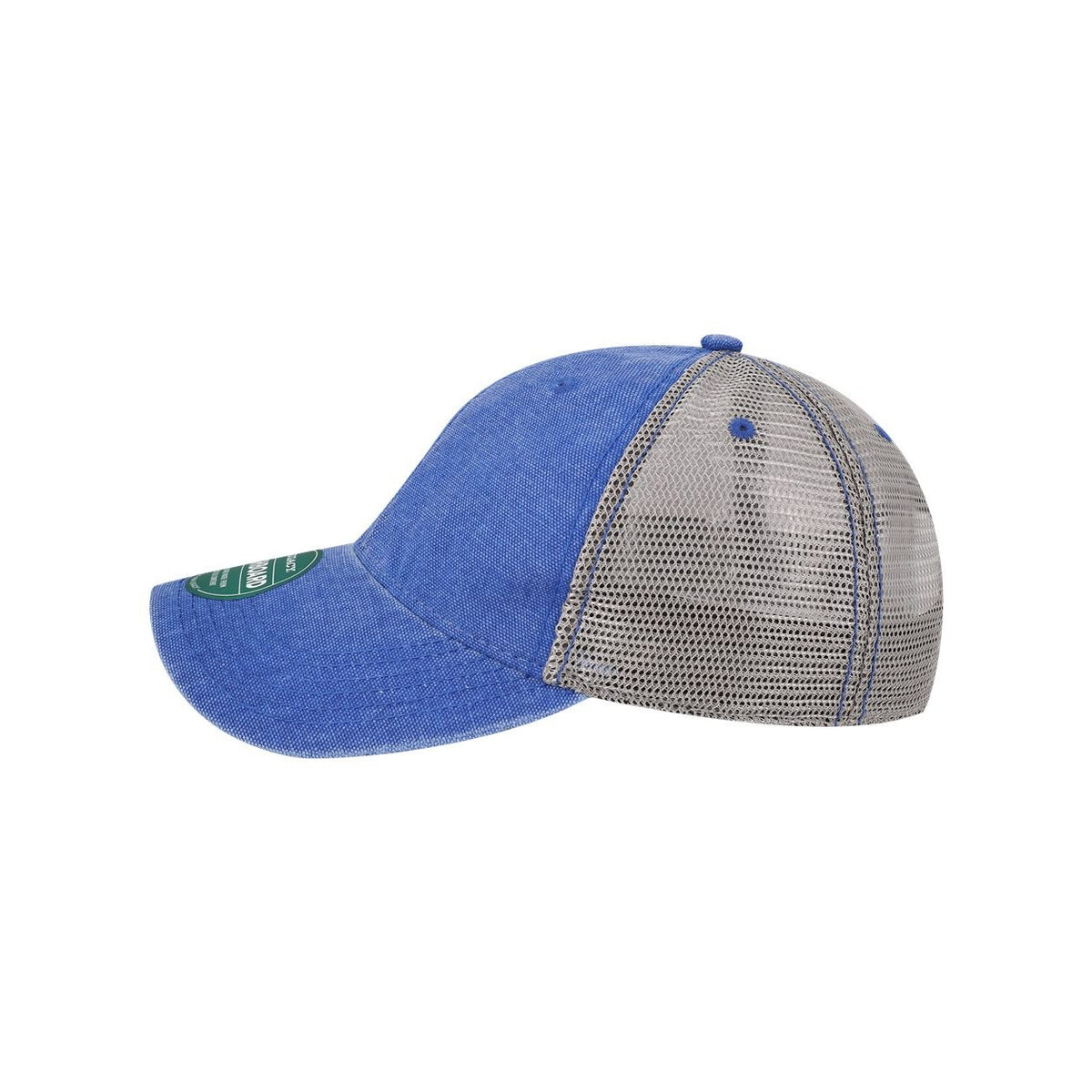 LEGACY Dashboard Trucker Cap Embroidery - Royal/ Grey - Direct Side