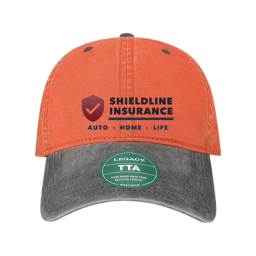 LEGACY Terra Twill Cap Full Color - Terracotta/ Cinder - Front