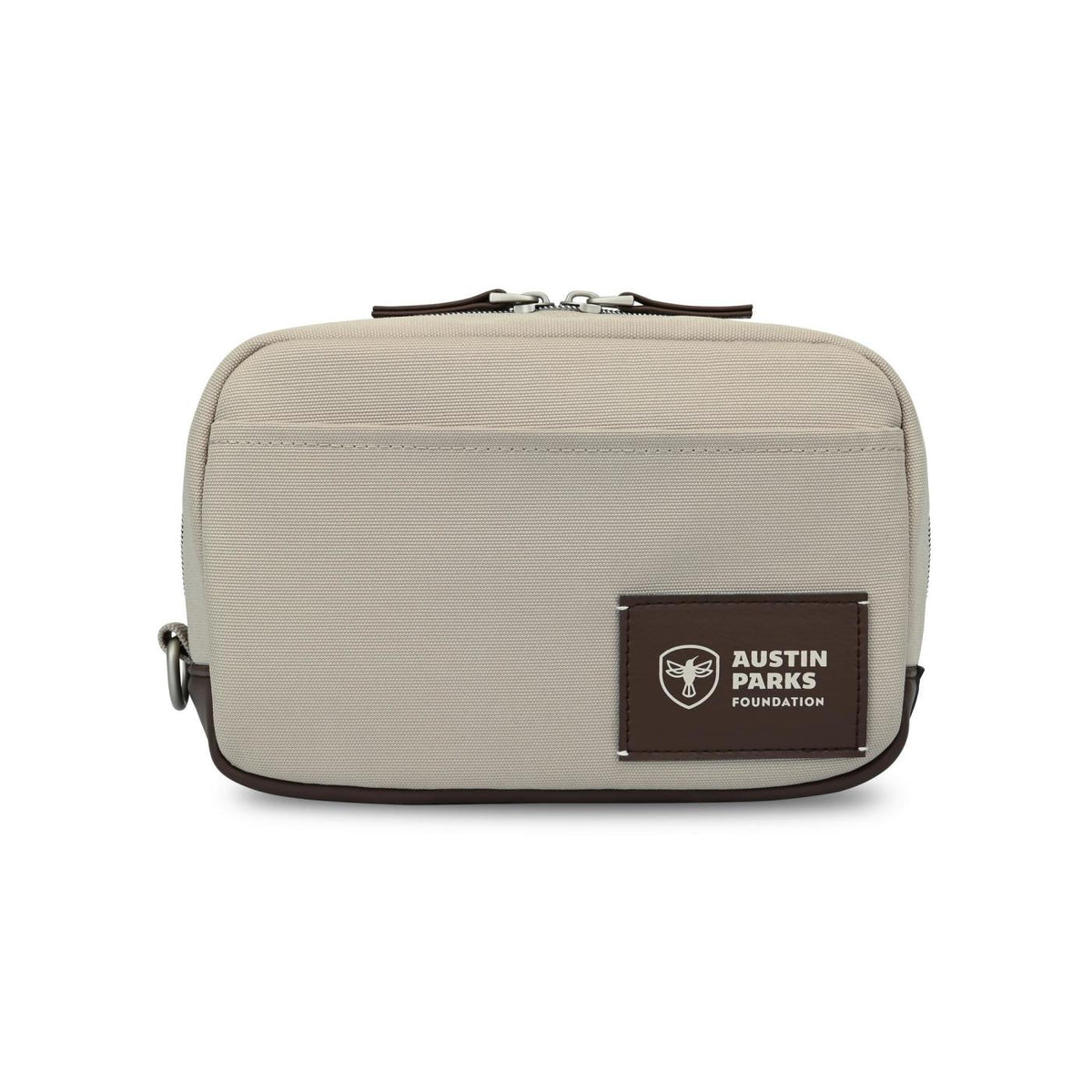 Legacy Toiletry Bag in Recycled PET Transfer - Trench Coat - View 1