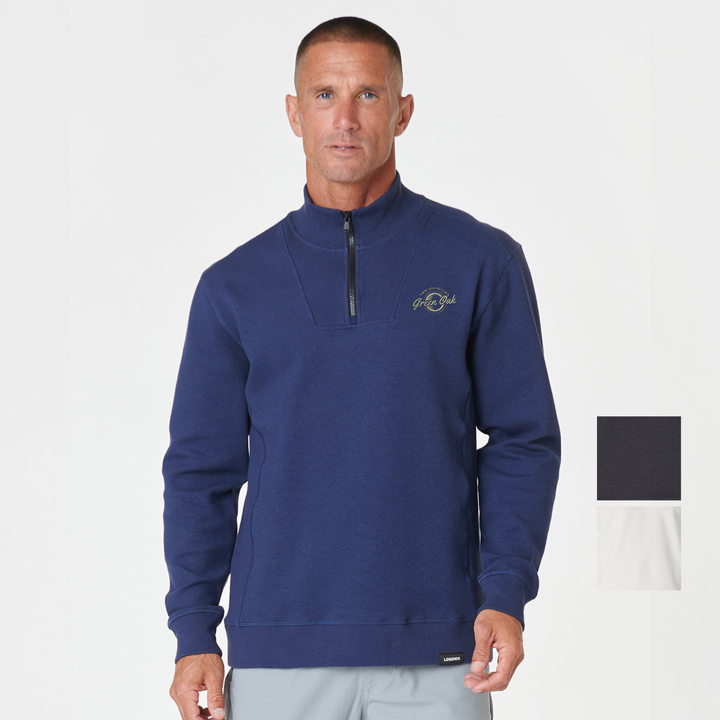 Legends Quarter Zip, Highland - Black