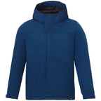 Lena Recycled Insulated Jacket with Hood for Men Transfer - River Blue - Front 2
