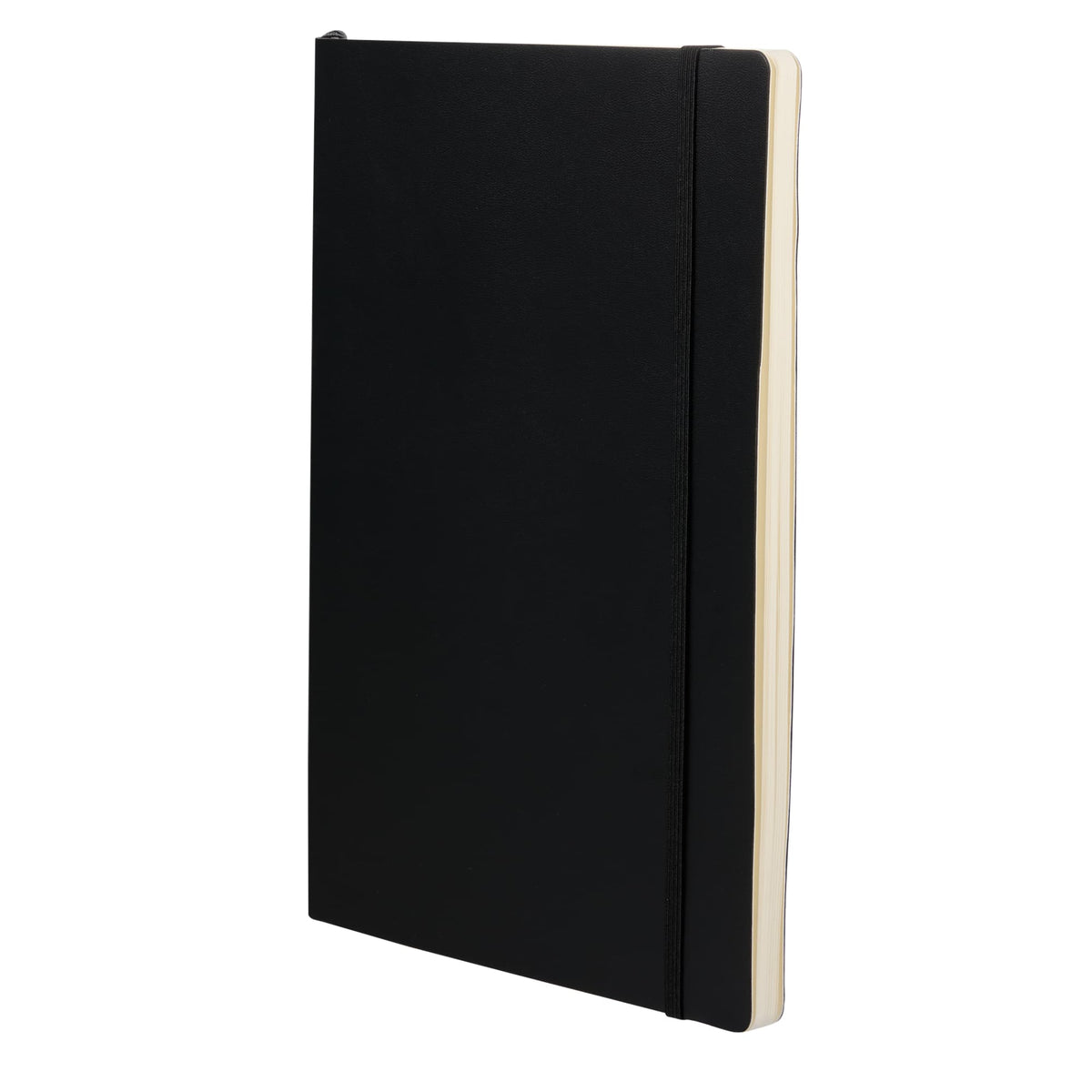 Leuchtturm1917 Blank Softcover Composition Notebook, 7 x 10 Inches - Black - Left Angle