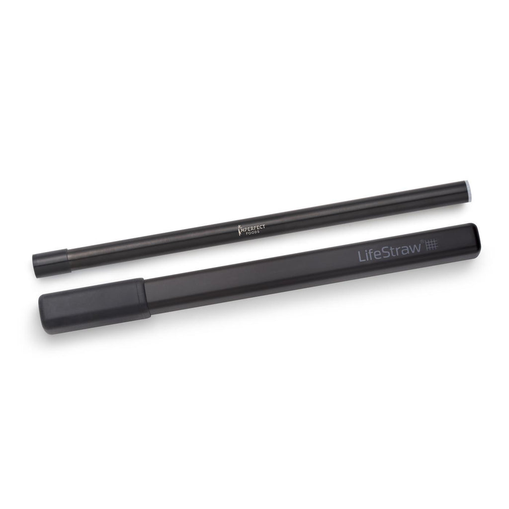 LifeStraw Sip Stainless Steel Filter Straw with Case Laser Engraving - Obsidian - View 1