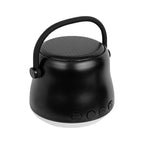 Light-Up Sound Wave Speaker - Black - Angle
