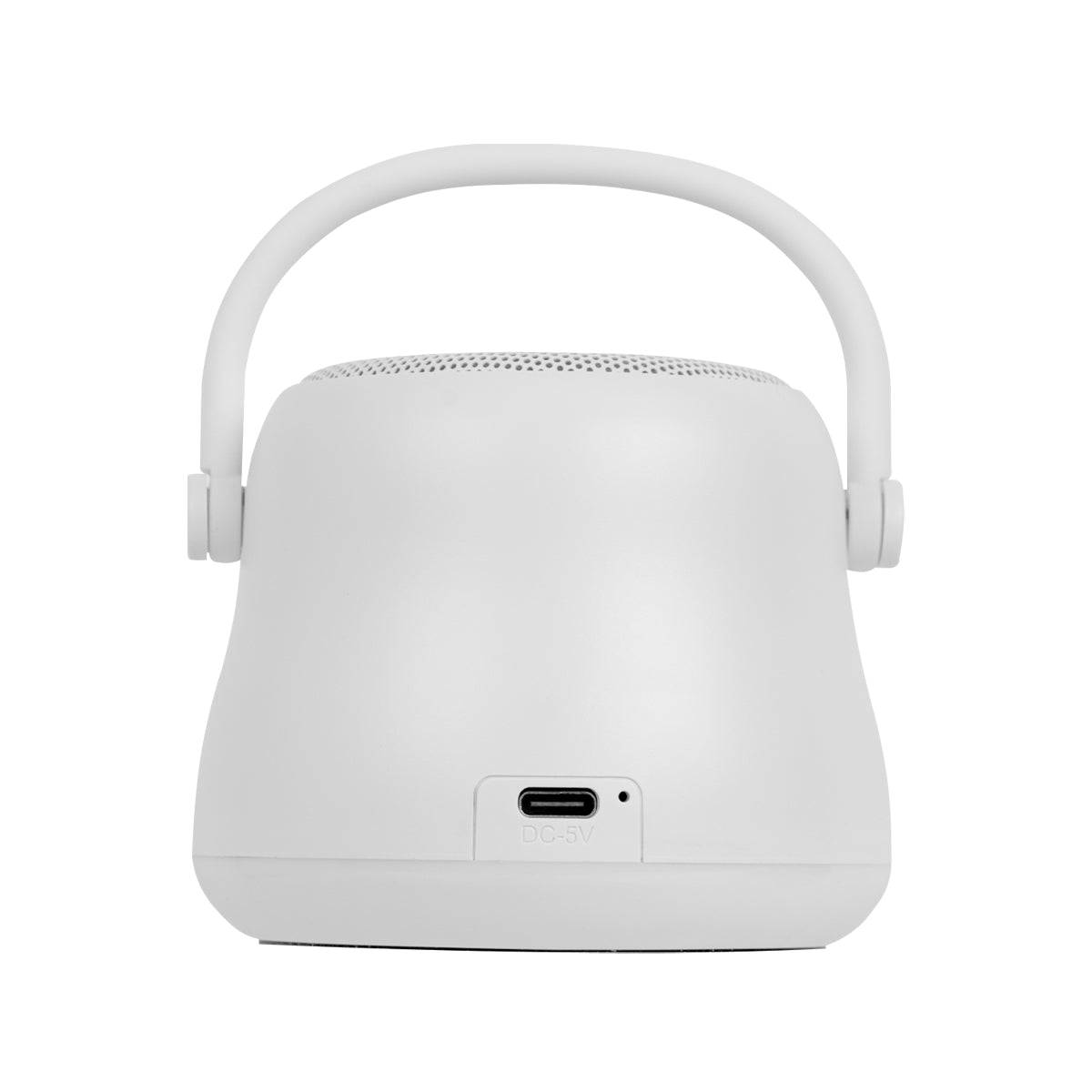 Light-Up Sound Wave Speaker - White - Back