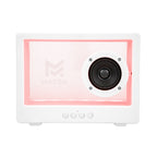 Light-Up Visionary Speaker Laser Engraving - White with Clear - Laser