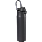 London Sip and Chug Insulated Bottle, 24 oz - Black - Right Angle