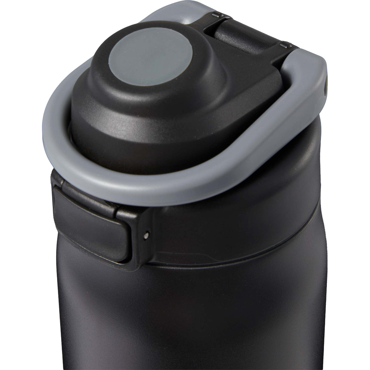 London Sip and Chug Insulated Bottle, 24 oz Full Color - Black - Detail