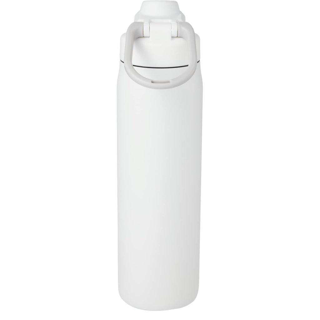 London Sip and Chug Insulated Bottle, 24 oz Full Color - White - Back 2