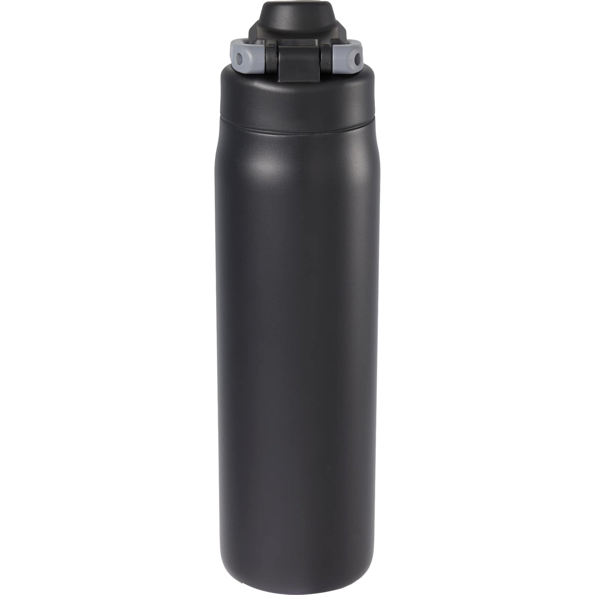 London Sip and Chug Insulated Bottle, 24 oz Laser Engraving - Black - Back