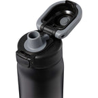 London Sip and Chug Insulated Bottle, 24 oz Laser Engraving - Black - Detail 3