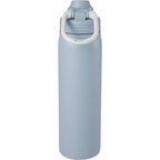 London Sip and Chug Insulated Bottle, 24 oz Laser Engraving - Slate - Back 2