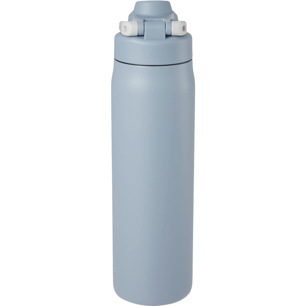 London Sip and Chug Insulated Bottle, 24 oz Laser Engraving - Slate - Back