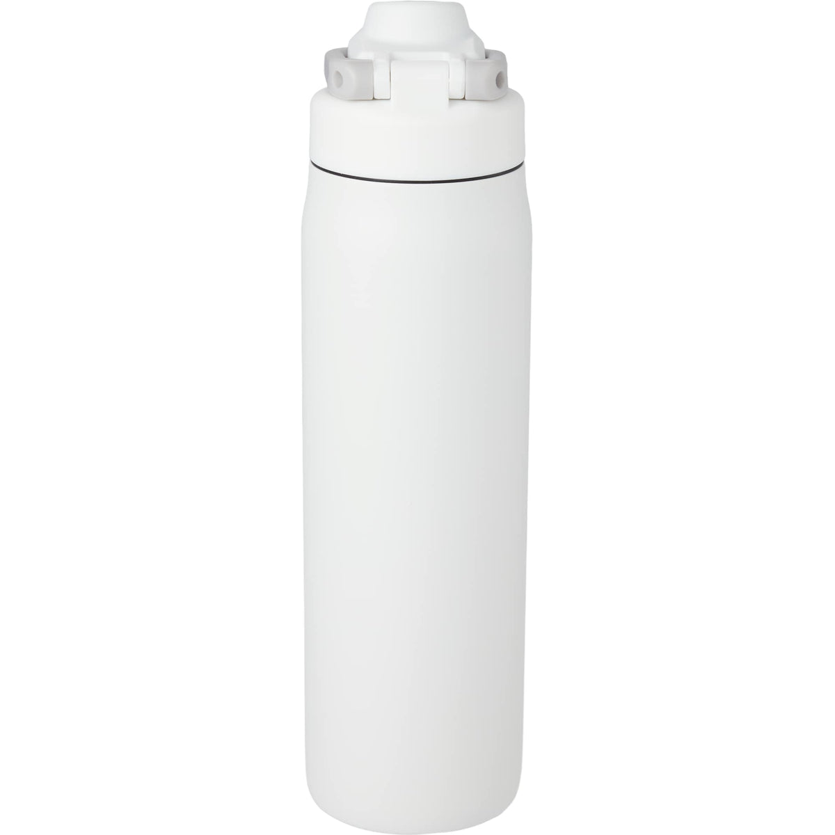 London Sip and Chug Insulated Bottle, 24 oz Laser Engraving - White - Back