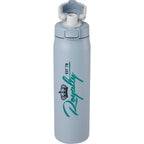 London Sip and Chug Insulated Bottle, 24 oz - Slate - Front