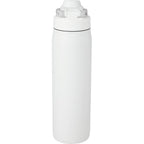 London Sip and Chug Insulated Bottle, 24 oz - White - Back