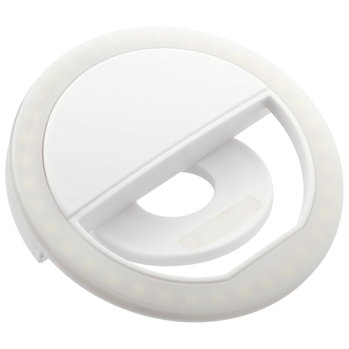 Look At Me Clip-On LED Light for Laptops and Phones Full Color - White - Right Angle 6