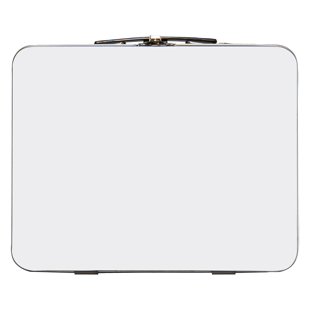 Lunch Box in Throwback Tin - White - Front